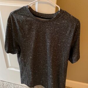 Lululemon Athletica Charcoal Speckled Tee